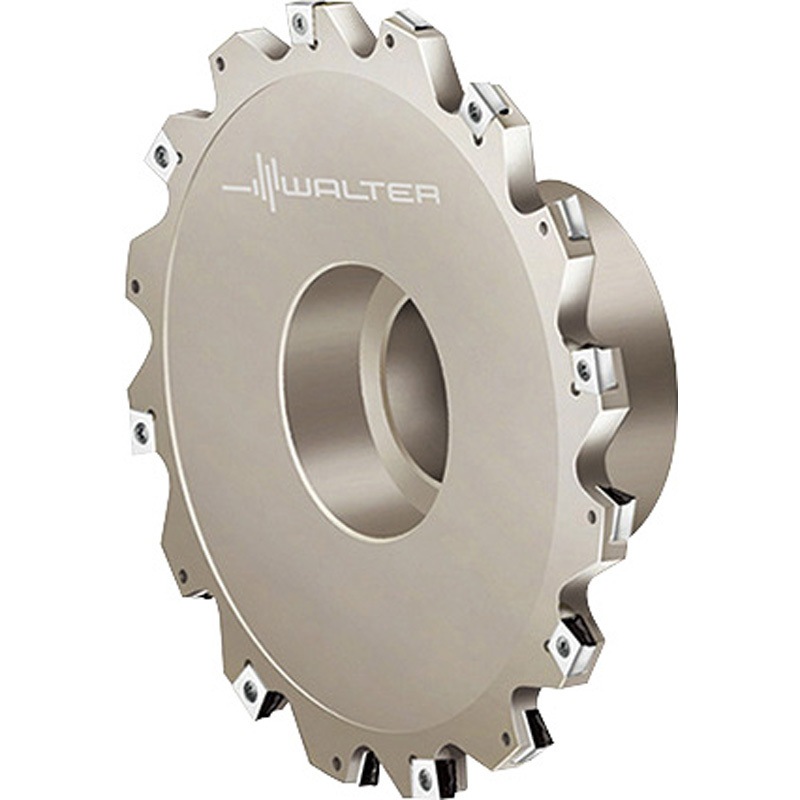 F4153.BN40.200.Z08.10R チップ交換式 F4153溝削り用スロットカッター ワルター 8枚刃 穴径40/40mm