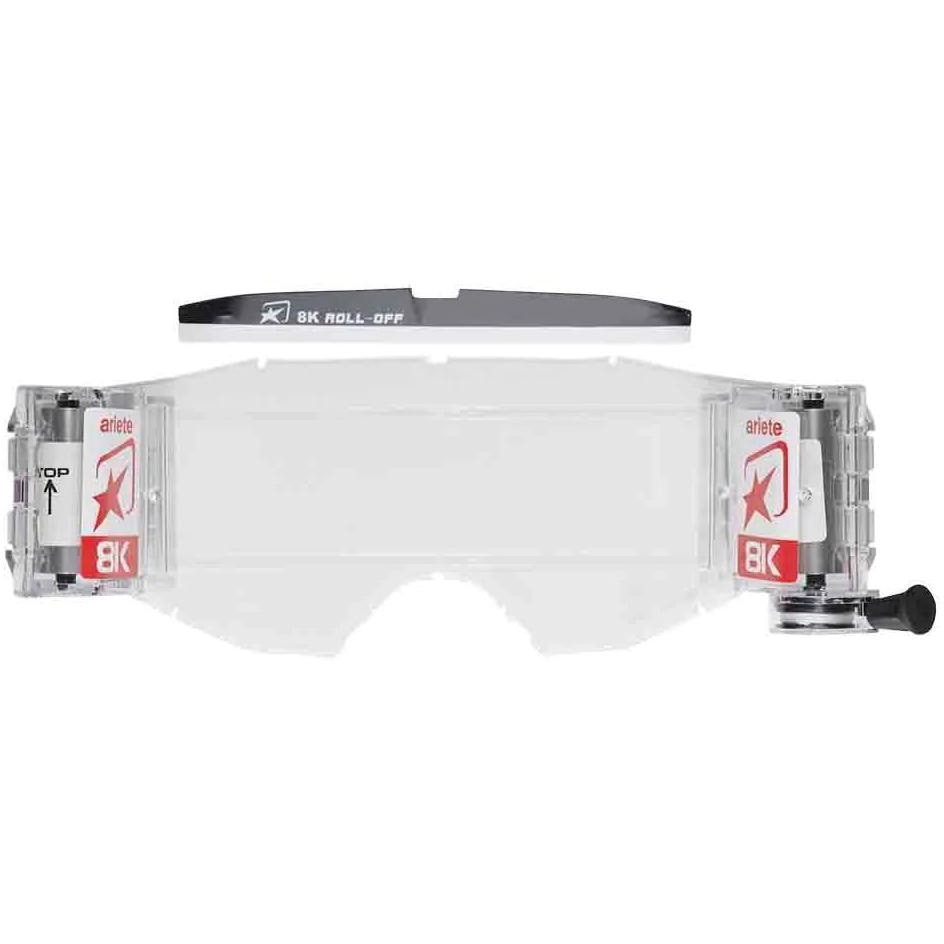 14961-8KRO クリアエアレンズ フィット ロールオフ付き 8K ゴーグル用 1個 アリート(ariete) 【通販モノタロウ】