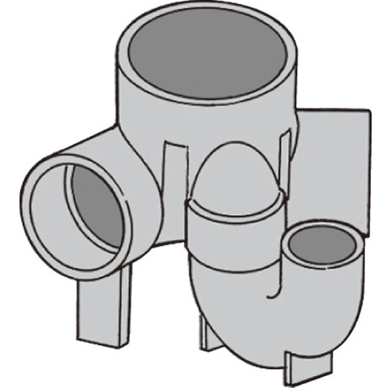 M-UT45L左100X50P-150 マスM-UT- 45L左100×50P-150 1個 前澤化成工業 【通販モノタロウ】