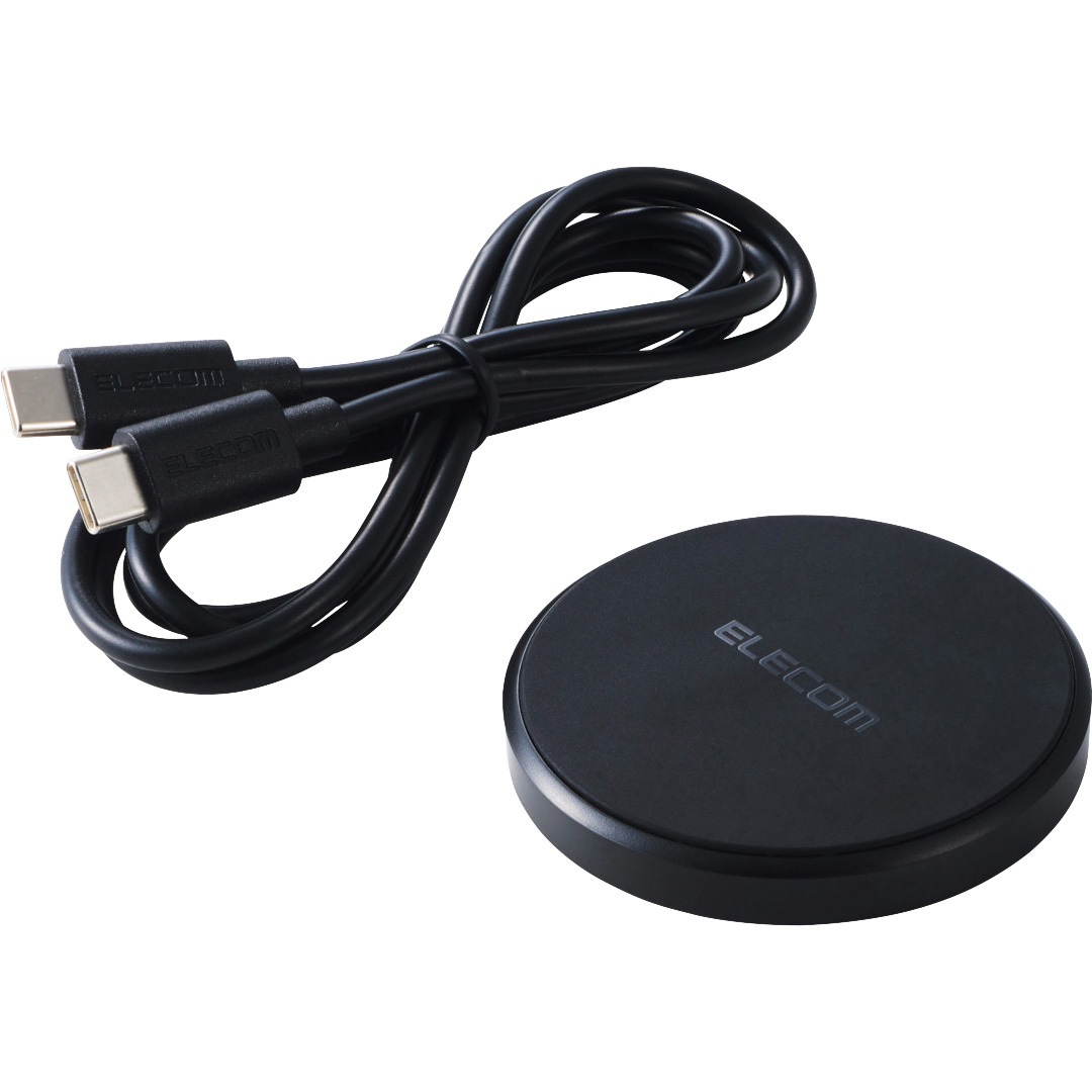 ワイヤレス充電器（新品） W-QA28BK ワイヤレス充電器 Qi 認証 12W/10W/7.5W/5W 卓上 充電器