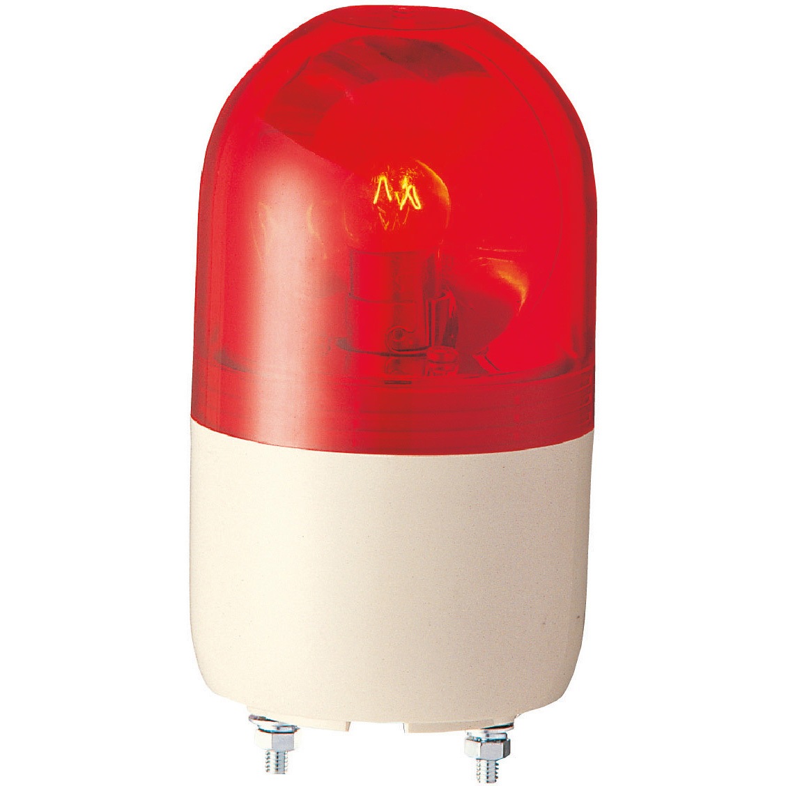 ASS-12R 超小型電球回転灯 Φ66 ASSシリーズ シュナイダーエレクトリック 赤色   ASS-12R