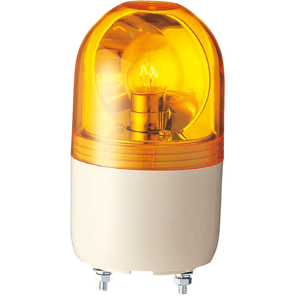 ASS-200Y 超小型電球回転灯 Φ66 ASSシリーズ シュナイダーエレクトリック 黄色   ASS-200Y