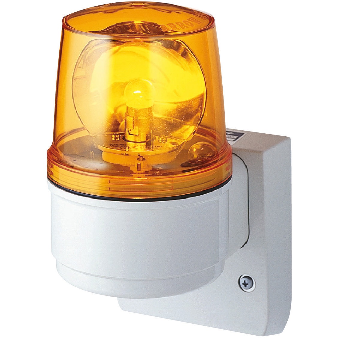 ASL-100Y 小型 電球回転灯 Φ110 ASLシリーズ シュナイダーエレクトリック 消費電力7W 黄色   ASL-100Y