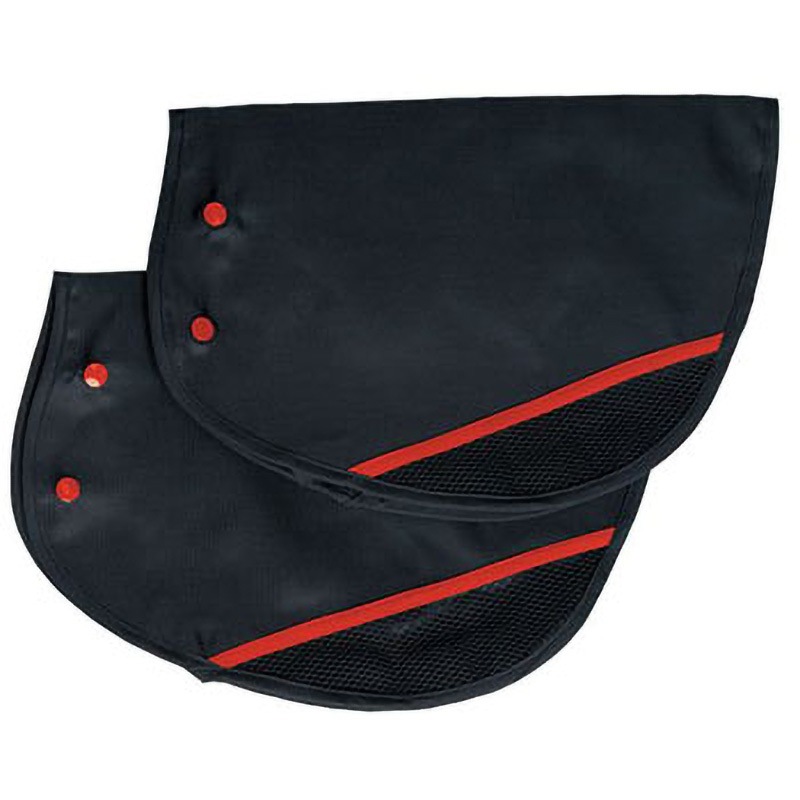 KW-467 サマーハンドルカバー Kawasumi(川住製作所) 黒/赤色 1セット