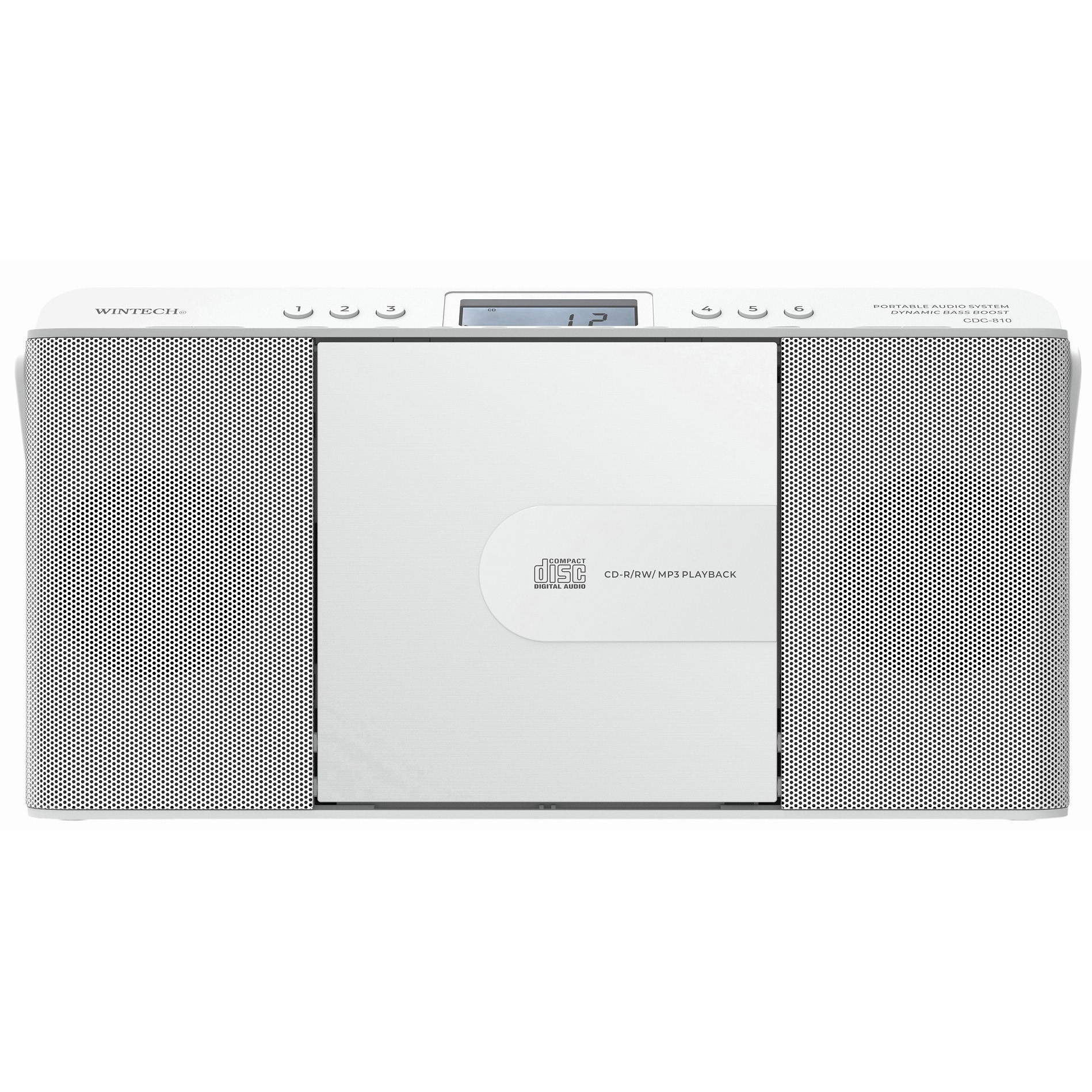 CDクロックラジオ WINTECH(ウィンテック/廣華物産) ラジカセ 【通販