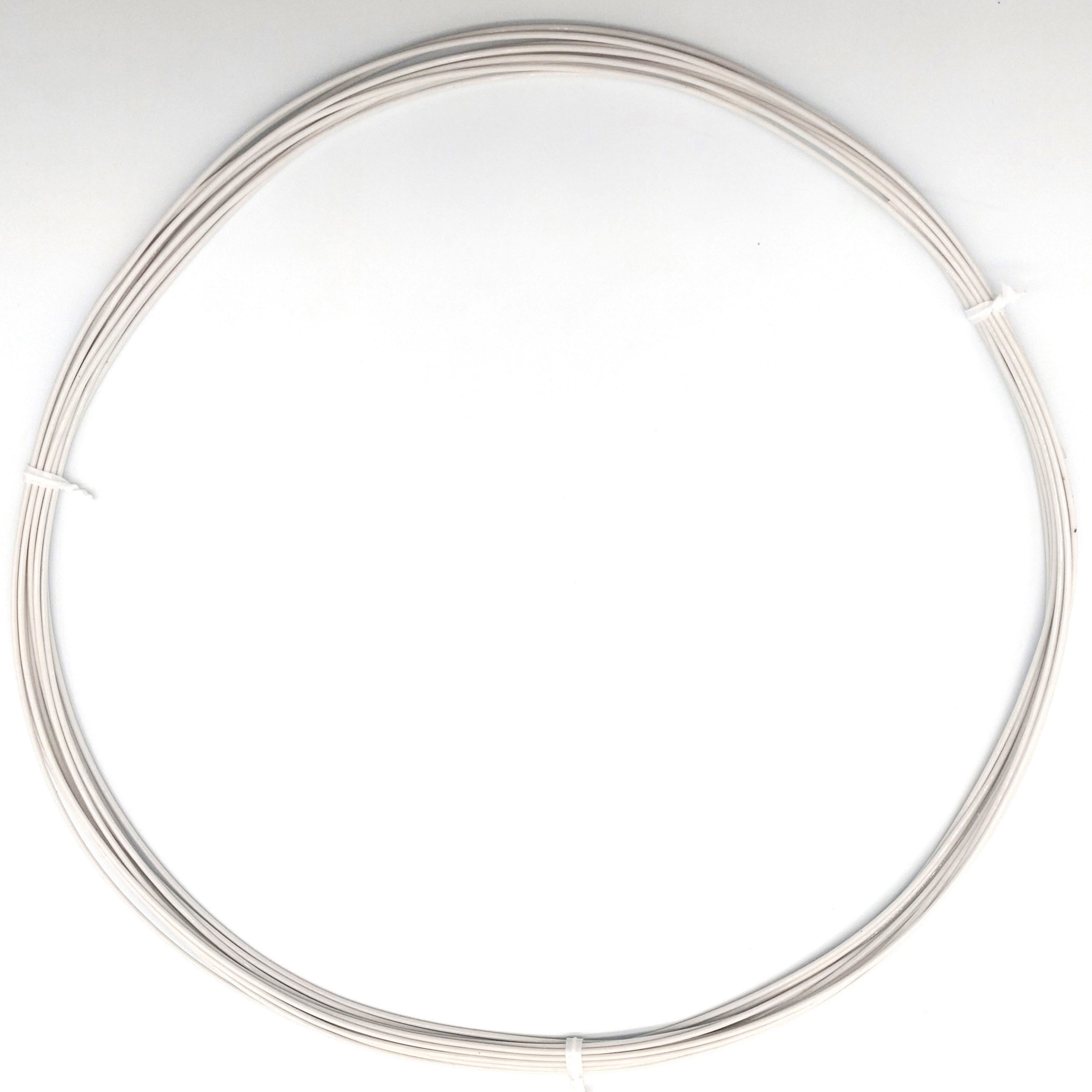 UL1330 #24 シロ 600V FEP絶縁 単芯電線 UL1330 日星電気 白色 導体外径0.609mm 1本(20m)