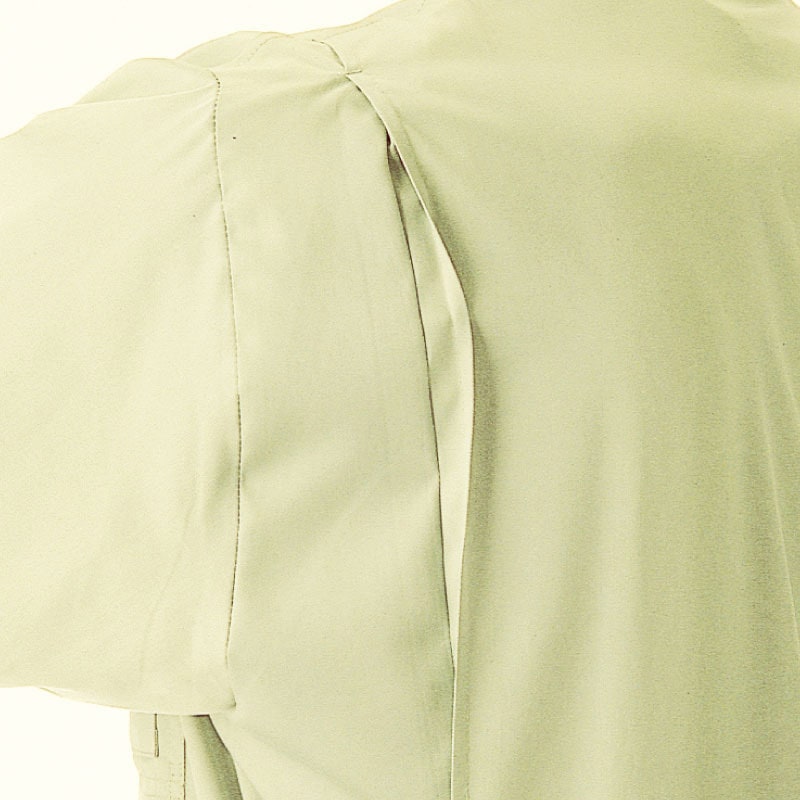 WA360 半袖ブルゾン サンエス ロイヤルブルー色 帯電防止 L着丈65cm  WA360