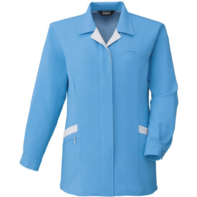 WA10772 長袖スモック サンエス サイズS着丈66cm  WA10772 5,242円