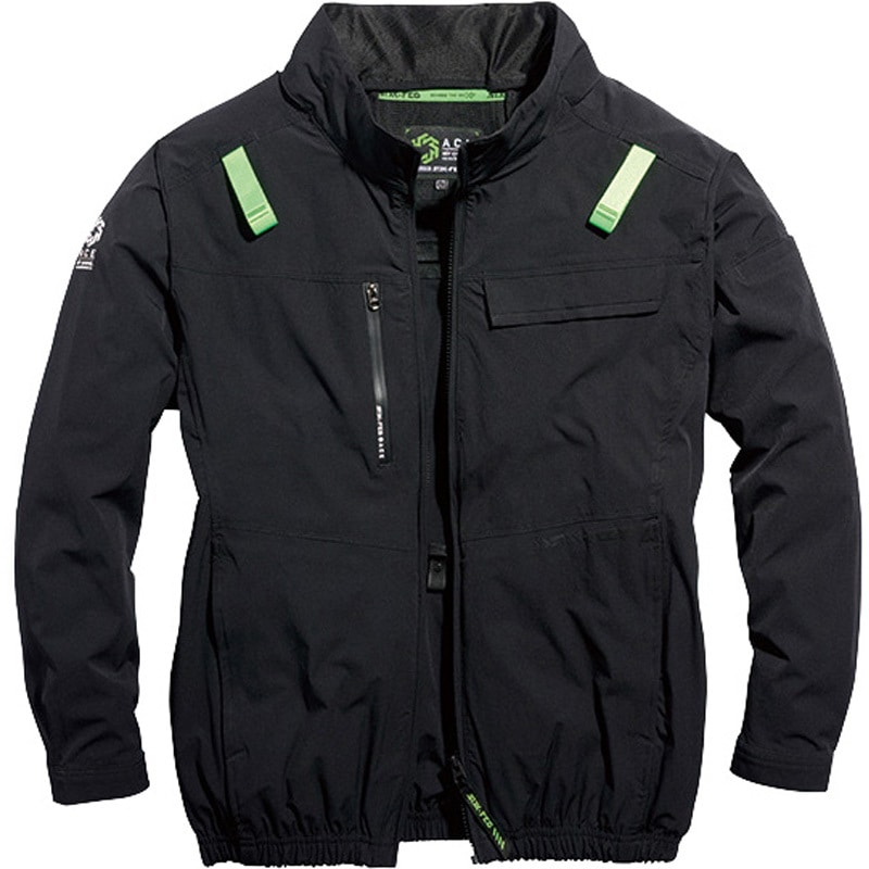 05510 05510アーリエスエアジャケット(服のみ) S-AIR(シンメン) ブラック色 サイズ4L