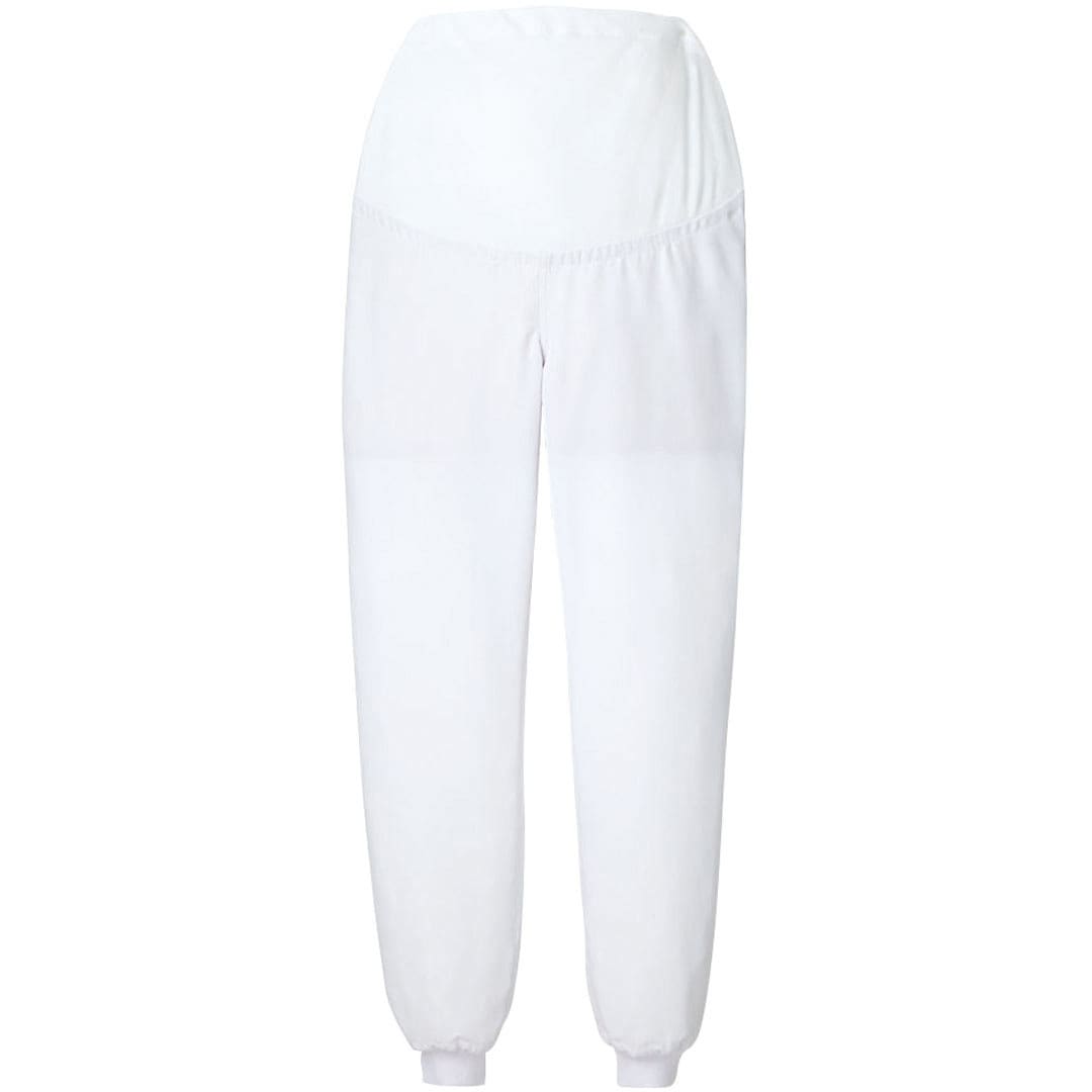 SZ8711-W マタニティ ホッピングパンツ 食品工場 白衣 衛生 サーヴォ(旧:サンペックスイスト) Suzumi DRY/涼みドライ サイズS  SZ8711-W