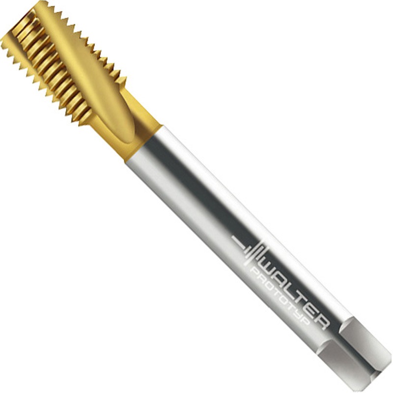 21480-M10X1 HSS-Eマシンタップ ノンコート(被削材：鋼、鋳鉄、非鉄金属。) プロトティップ 精度ISO2/6H 呼び寸法M10ピッチ1mm