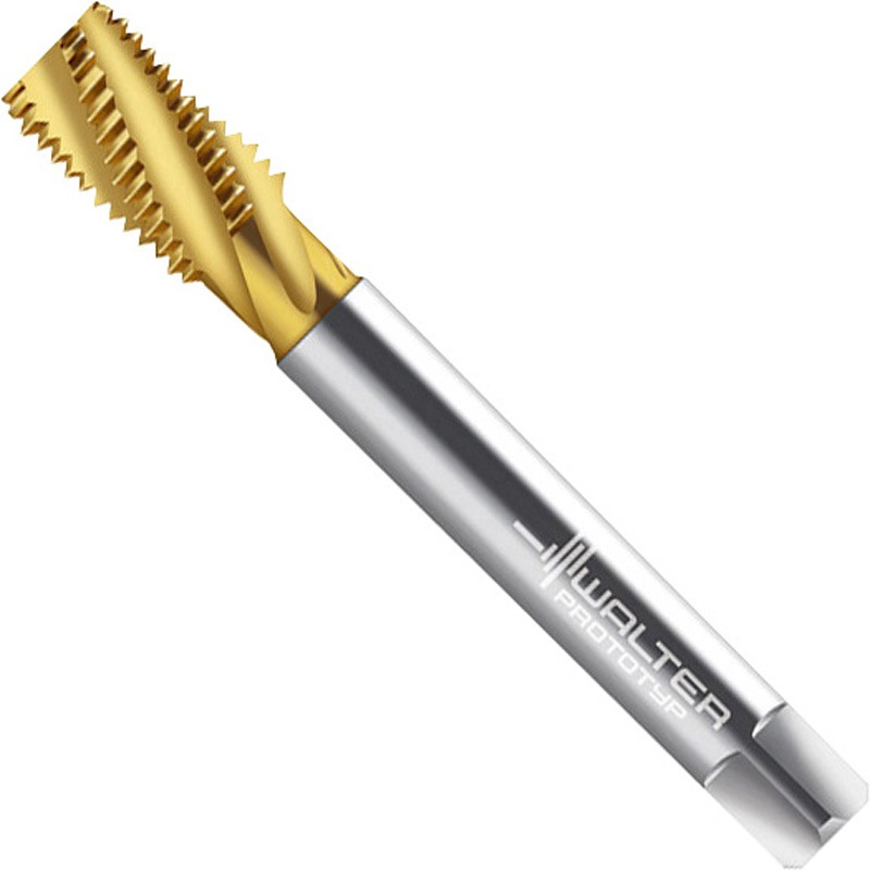 2156315-M10X1 HSS-Eマシンタップ TINコート(メートル細目ねじ)(被削材：鋼、ステンレス鋼、鋳鉄、非鉄金属。) 1個 プロトティップ 【通販モノタロウ】
