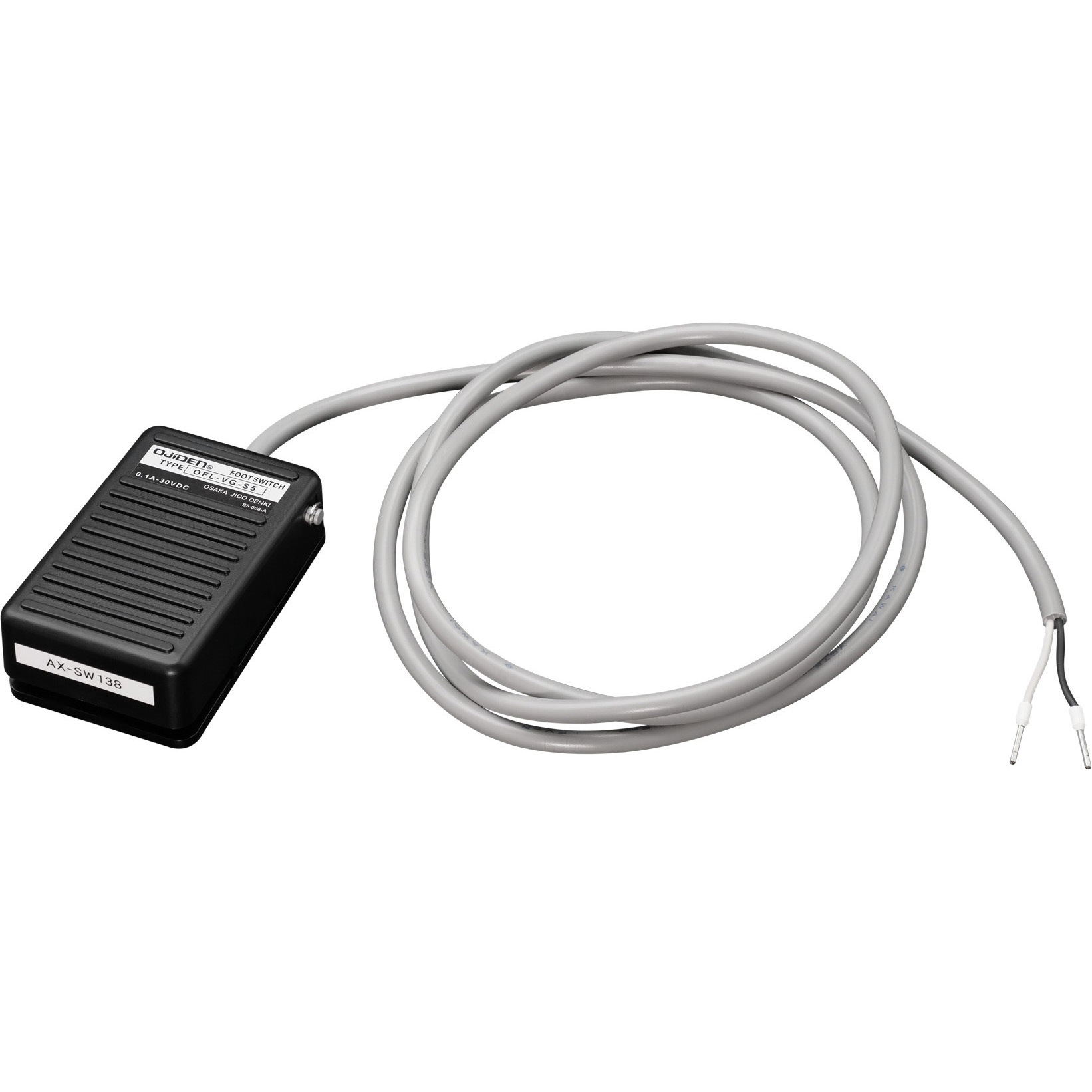 AX-SW138 (フットスイッチ) A&D天びん・はかり用サーマルプリンター 1個 エー・アンド・デイ 【通販モノタロウ】