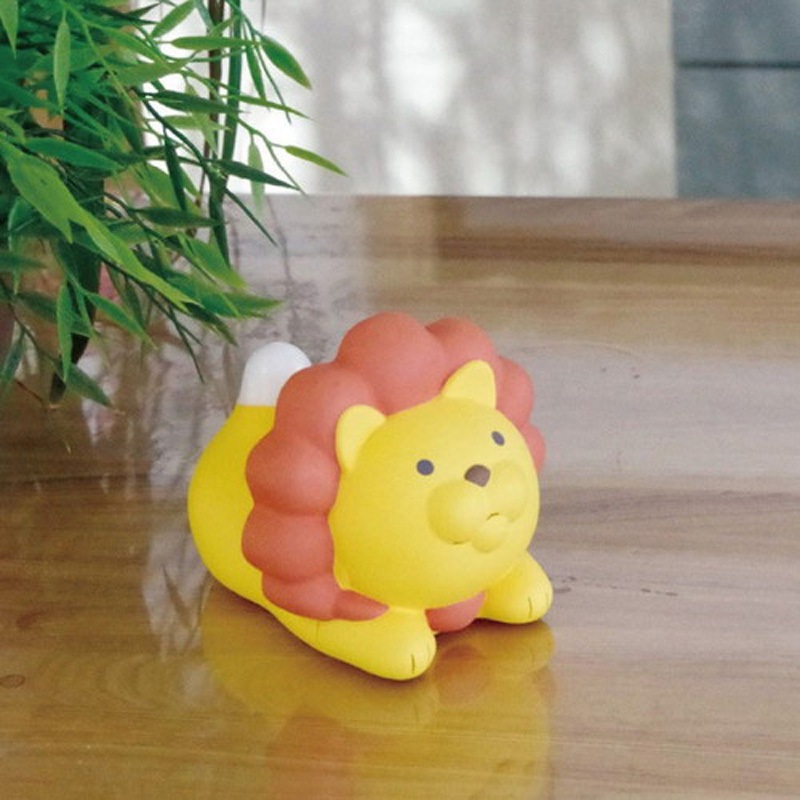 EX-2984 ライオンのおしゃべり温湿度計 1個 ハシートップイン 【通販