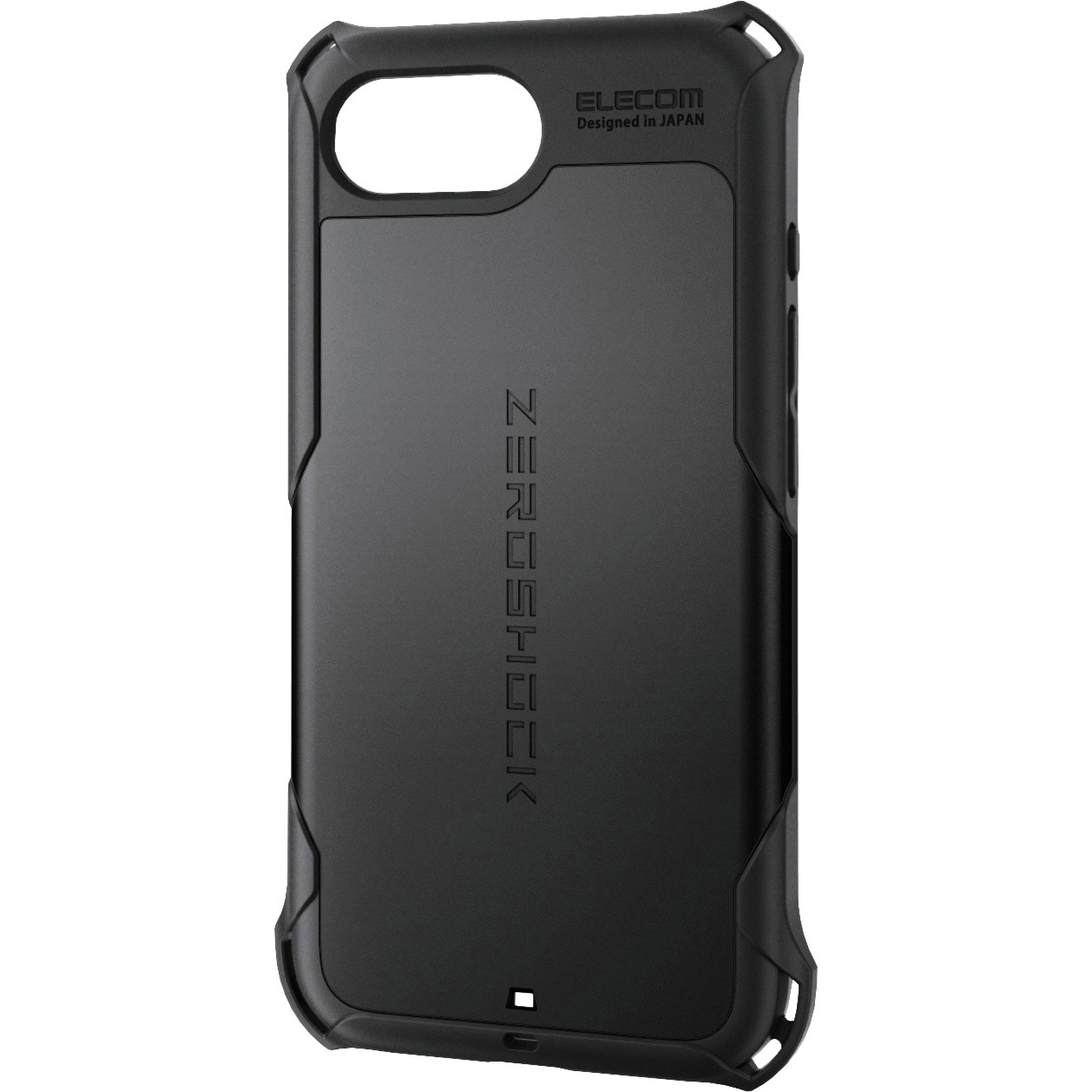 PM-A25SZEROBK iPhone 16e ケース ハイブリッド カバー 衝撃吸収