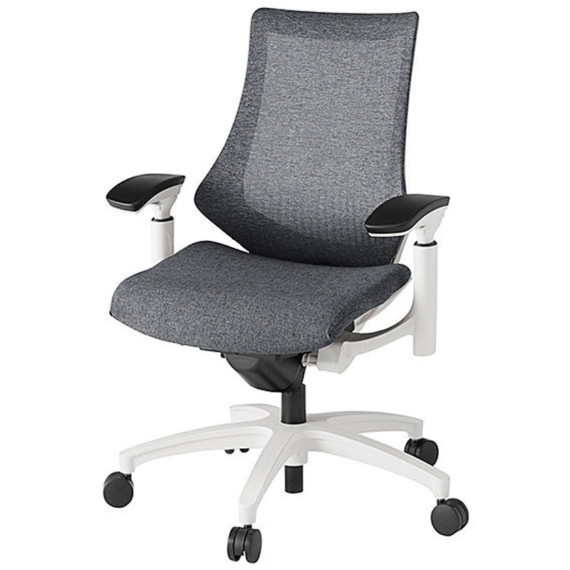 KG-177JE-W9T3 エフチェア メッシュハイバック 可動肘付<配送時組立サービス付> イトーキ 組立・設置・取付 ナイロン双輪キャスター 高さ930-1045mm幅680mm奥行560-610mm  KG-177JE-W9T3 60,390円