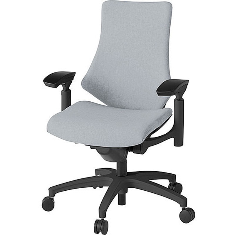 KG-137SA-T1T7 エフチェア クロスハイバック 可動肘付<配送時組立サービス付> イトーキ 組立・設置・取付 ナイロン双輪キャスター ブラック  KG-137SA-T1T7 60,390円