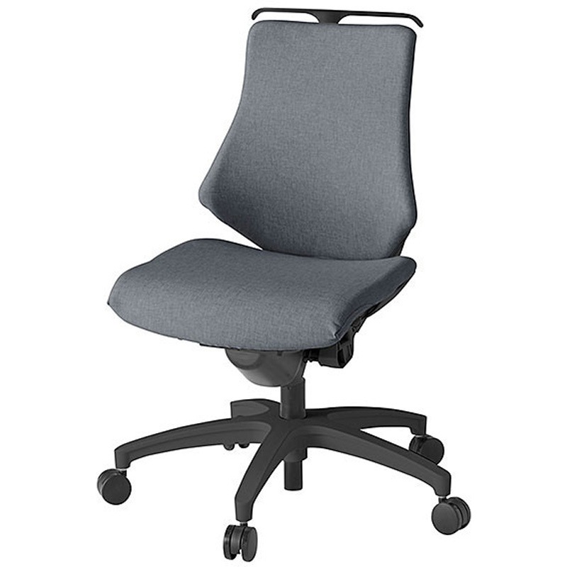 KG-140SAH-T1T3 エフチェア クロスローバック 肘なし ハンガー付<配送時組立サービス付> イトーキ 組立・設置・取付 ナイロン双輪キャスター ブラック  KG-140SAH-T1T3 50,988円