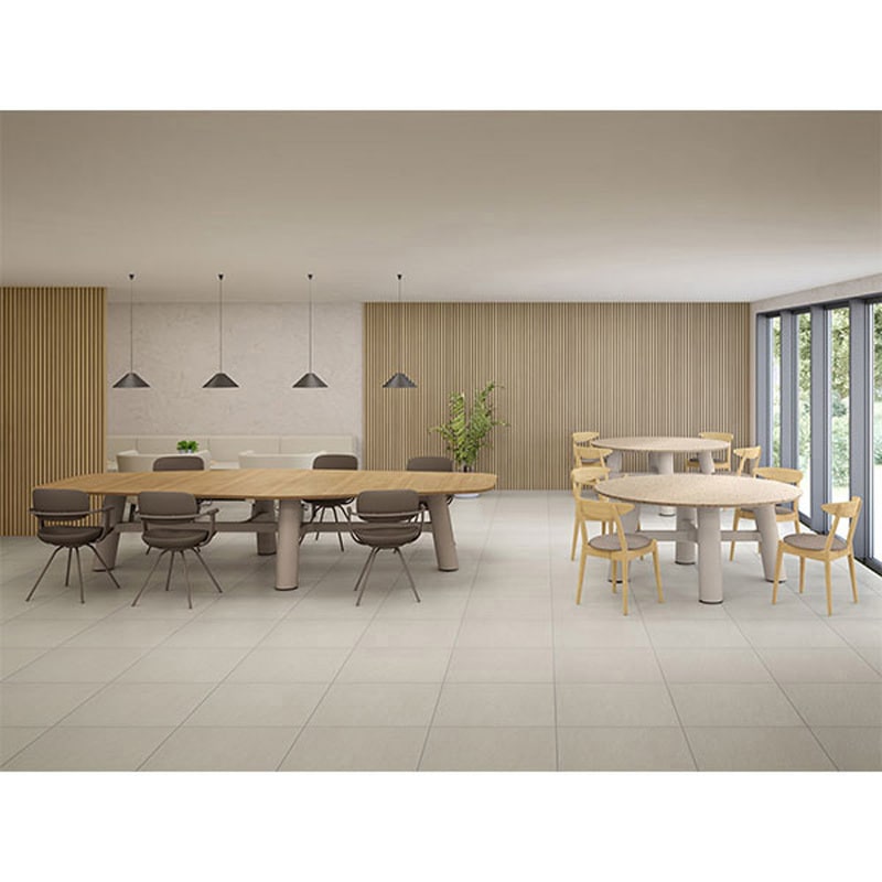 CBT-406LAMN-356 セントラ 異形テーブルW4000 ×D1600<配送時組立サービス付> イトーキ 組立・設置・取付 インディアナウォールナット サテンボルドー 高さ720mm  CBT-406LAMN-356