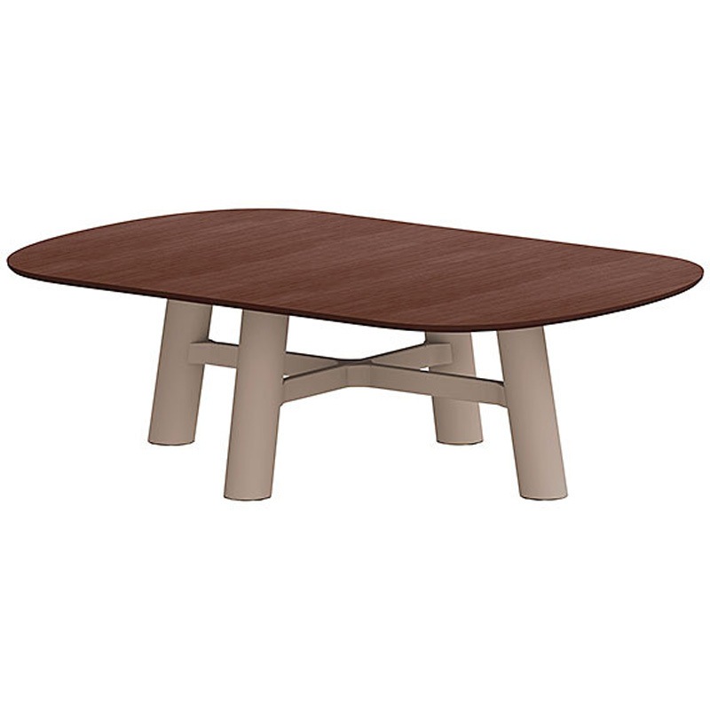 CBT-246LRMN-556 セントラ 両R型テーブルW2400×D1600<配送時組立サービス付> イトーキ 組立・設置・取付 インディアナウォールナット サテンソフトトープ  CBT-246LRMN-556