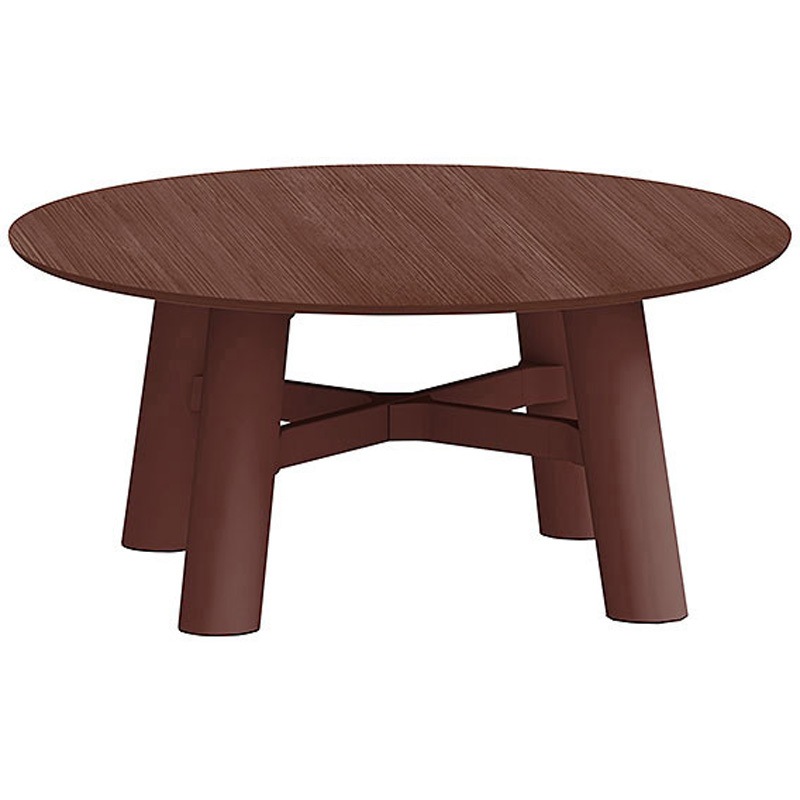 CBT-16LCMN-356 セントラ 円形テーブルΦ1600<配送時組立サービス付> イトーキ 組立・設置・取付 インディアナウォールナット サテンボルドー 高さ720mm  CBT-16LCMN-356 314,910円