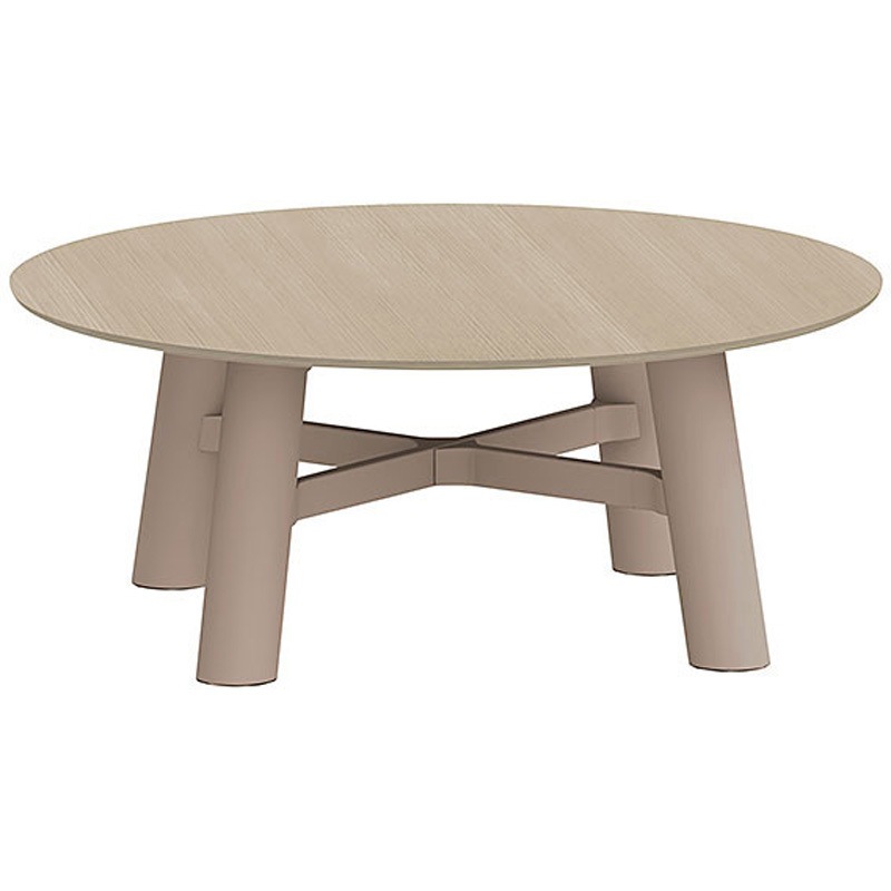 CBT-18LCMN-558 セントラ 円形テーブルΦ1800<配送時組立サービス付> イトーキ 組立・設置・取付 Mオーク サテンソフトトープ 高さ720mm  CBT-18LCMN-558