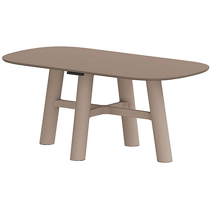 CBT-242HRRW-5F6 セントラ両Rテーブルハイ配線ありW2400×D1200<配送時組立サービス付> イトーキ 組立・設置・取付 グレイッシュブラウン サテンソフトトープ 高さ1000mm  CBT-242HRRW-5F6