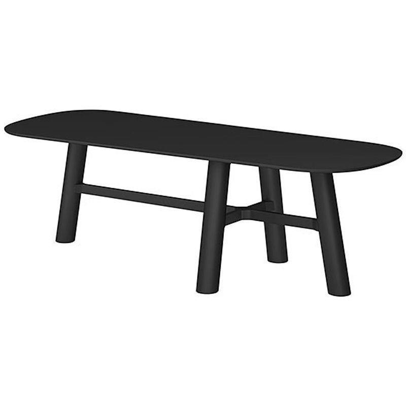 CBT-342HRRN-2T2 セントラ両RテーブルハイW3400×D1200<配送時組立サービス付> イトーキ 組立・設置・取付 オフブラック 高さ1000mm  CBT-342HRRN-2T2