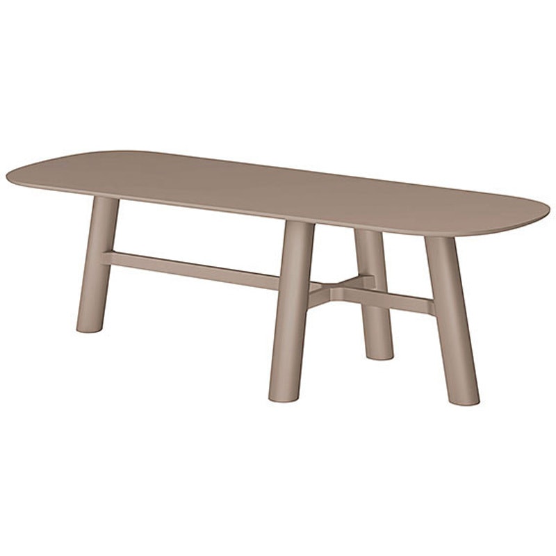 CBT-342HRRN-5F6 セントラ両RテーブルハイW3400×D1200<配送時組立サービス付> イトーキ 組立・設置・取付 グレイッシュブラウン サテンソフトトープ 高さ1000mm  CBT-342HRRN-5F6