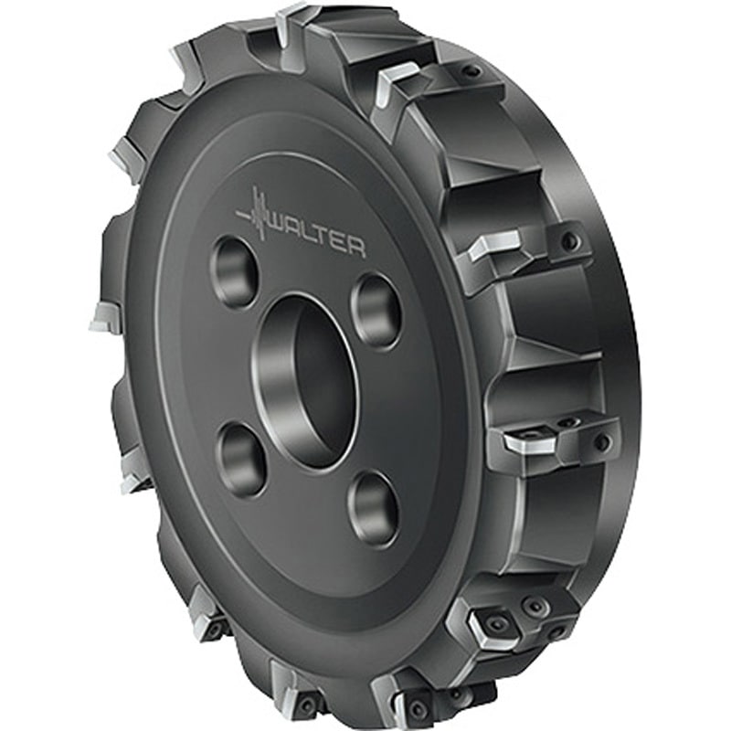 F2010.B.200.Z12.11.R718M チップ交換式 F2010肩削りエンドミル ワルター スチール製 12枚刃 刃径200mm刃長11.7mm