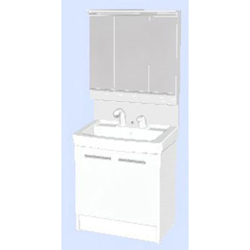 FTV2N-755SY-W/LP2W+MAJX2-753TZJU-T 洗面化粧台セット オフトシリーズ