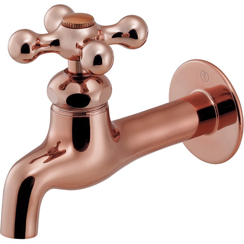 701-021B-BR 横水栓 ロング 1個 カクダイ 【通販モノタロウ】