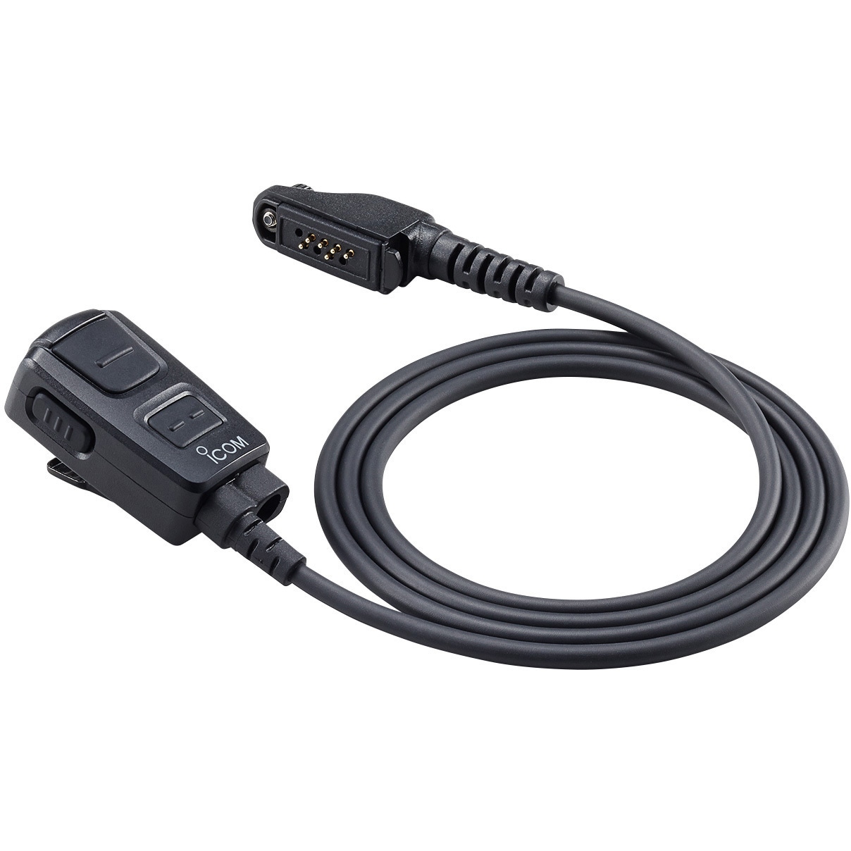 HM-238 アイコム HM-238 タイピンマイク  サブチャンネルPTT機能対応 DU75用 ICOM インカム トランシーバー用 1個 ICOM(アイコム) 【通販モノタロウ】