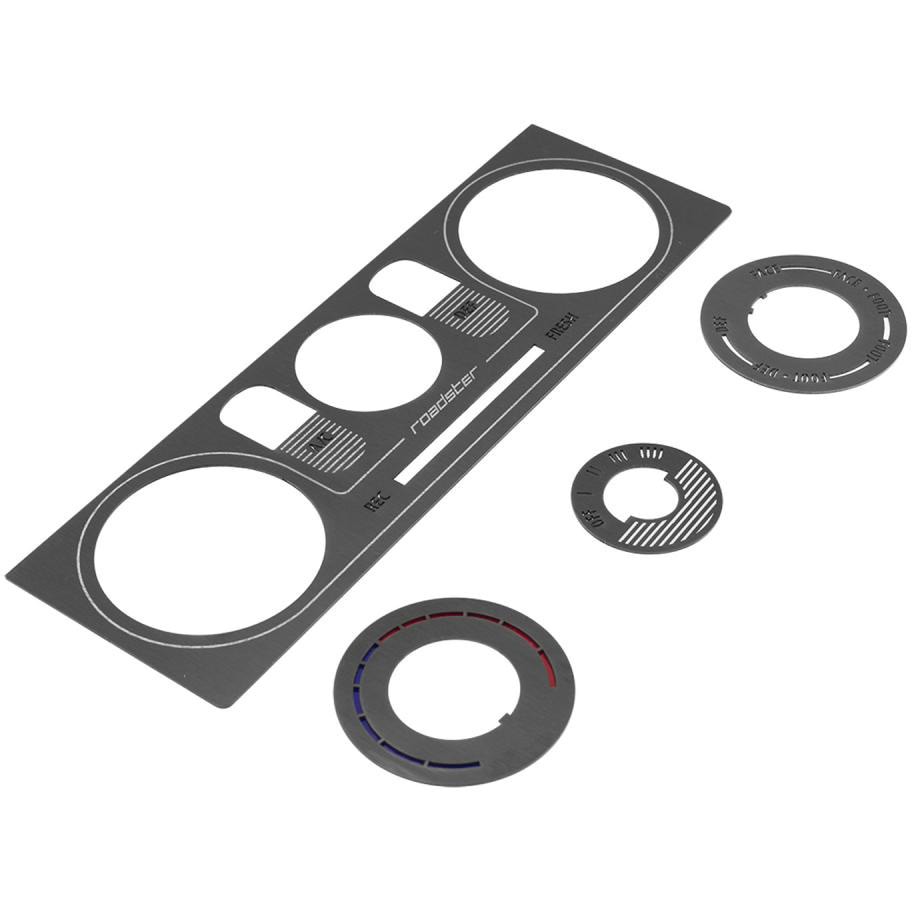 2129 エアコンパネル Jass Performance(ジャスパフォーマンス) ブラックステンレスヘアライン色  1個