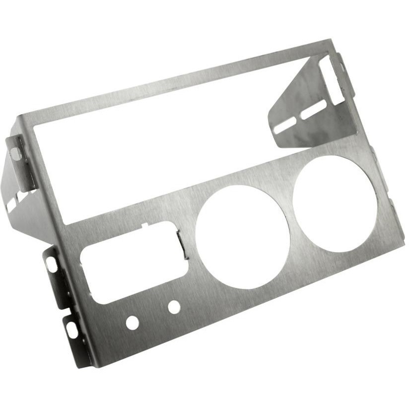 2307 オーディオメーターパネル Jass Performance(ジャスパフォーマンス) オーディオケージパネルタイプ ステンレスヘアライン色  1個