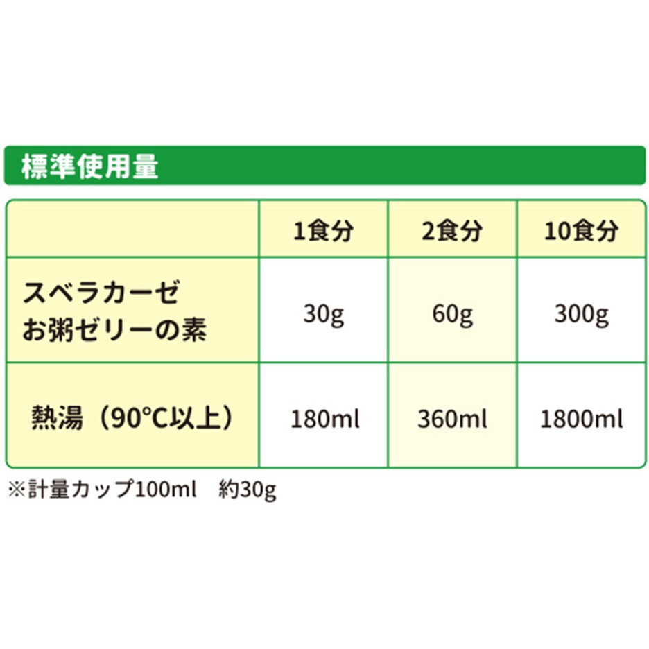 スベラカーゼお粥ゼリーの素 1セット(900g×1個) スベラカーゼ 【通販