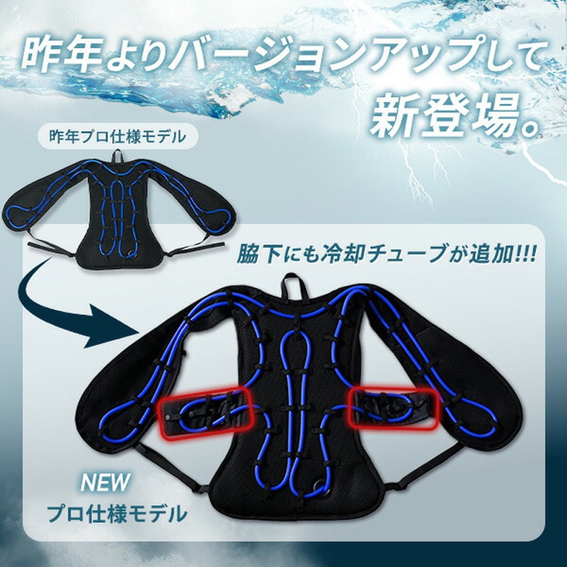 DC-Y2(BK) 水冷服 プロプラス ダイレクトクール DIRECT COOL ハーネス