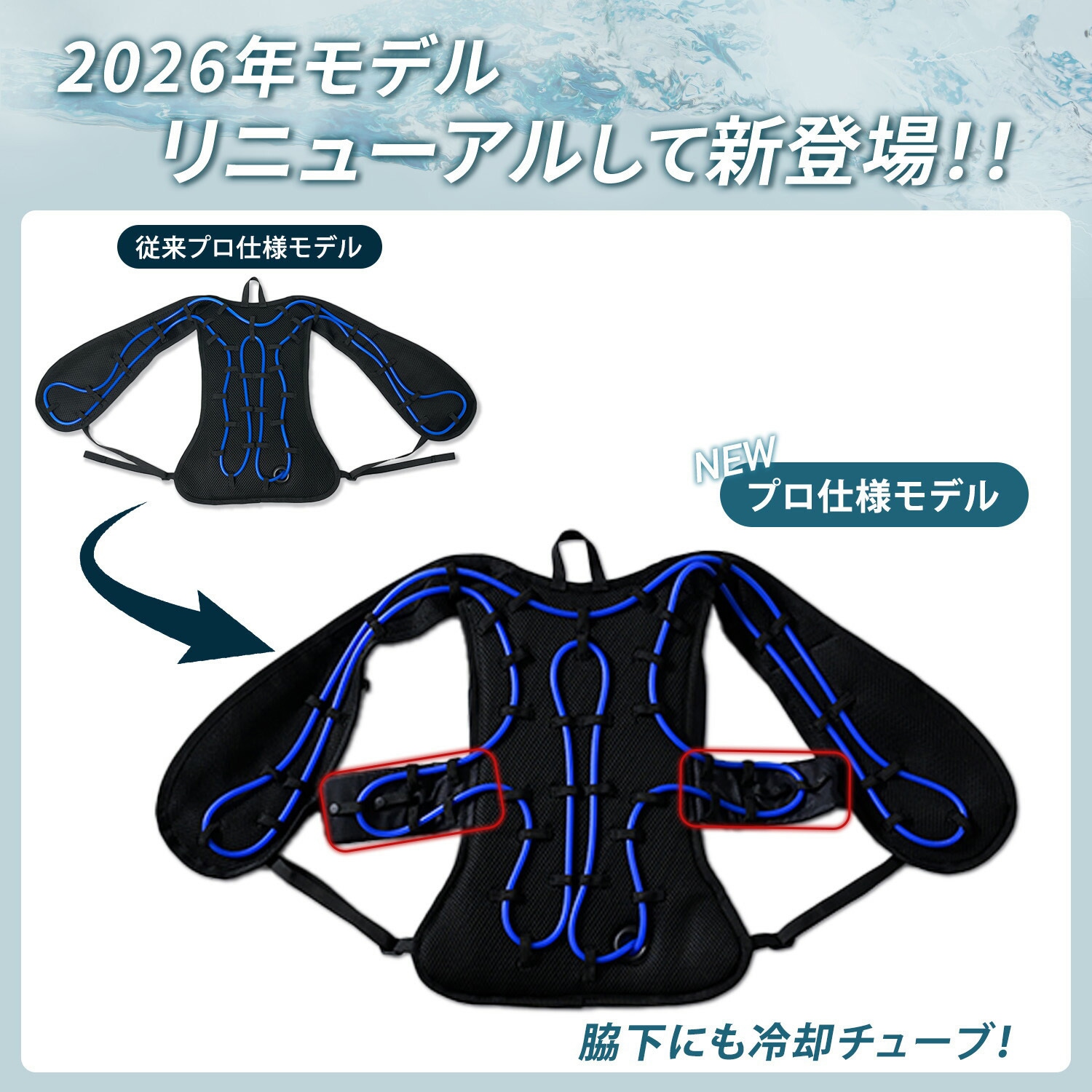 DC-Y2(BK) 水冷服 プロプラス ダイレクトクール DIRECT COOL ハーネス