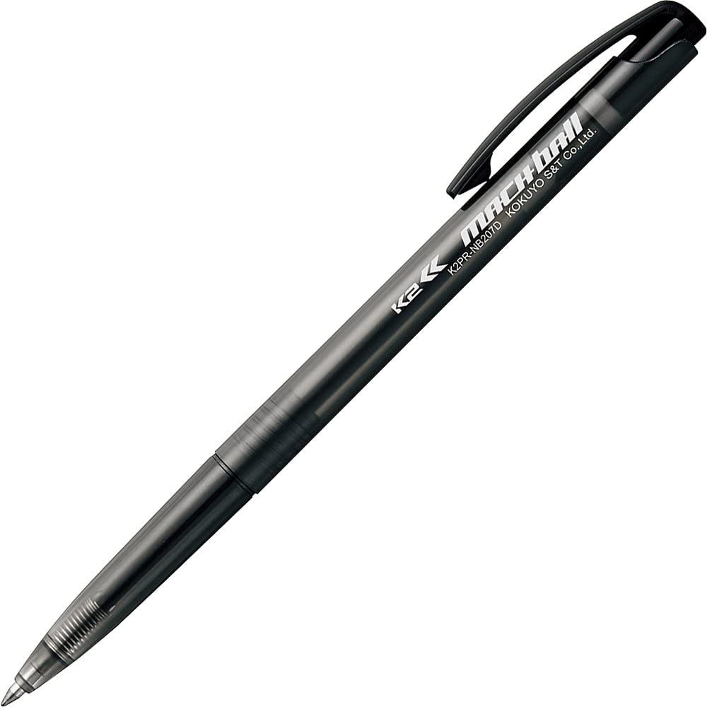 K2PR-NB207DX10 なめらかボールペン＜K2＞ ノック式 コクヨ 油性 10本