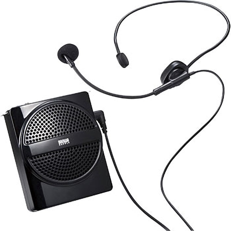 サンワ　ハンズフリー　拡声器　スピーカー ハンドマイク拡声器スピーカー サンワサプライ MM-SPAMP11N | 寺院用