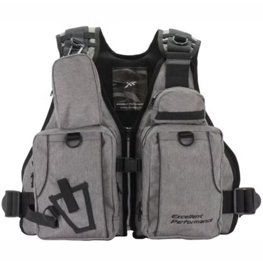 #フリーサイズ NF-2260 ゲームフローティングベスト X-sell(エクセル) #グレー色