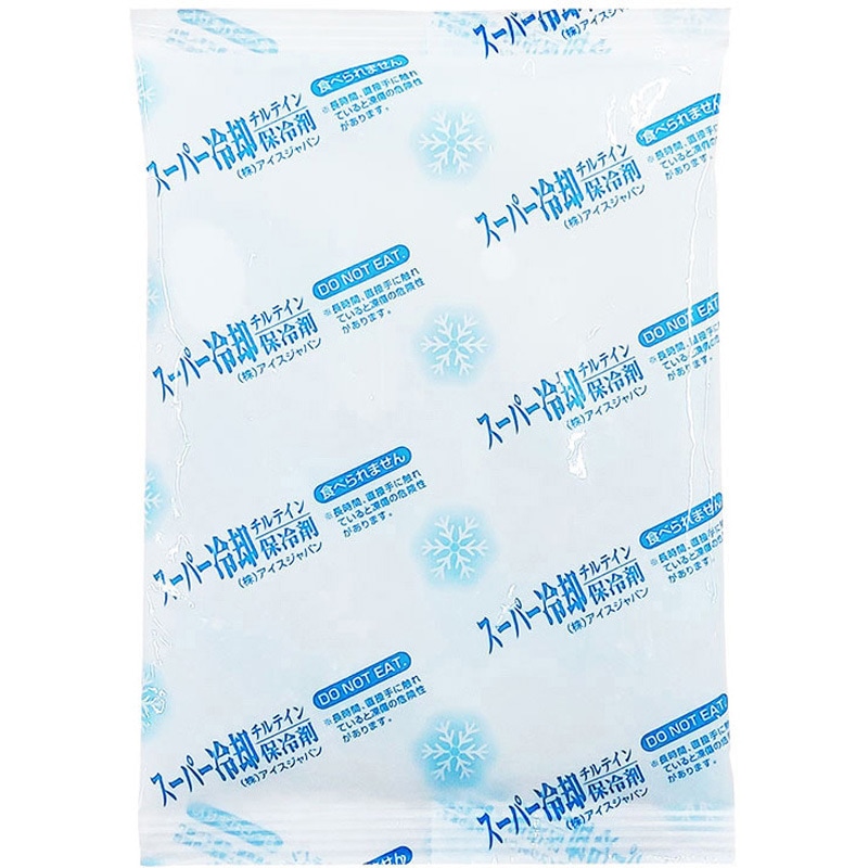 FIS-18D30-54 ドライアイス代替冷凍用保冷材 チルテインソフト -18℃ アイスジャパン 寸法150×215mm 1式(54個) FIS-18D30-54