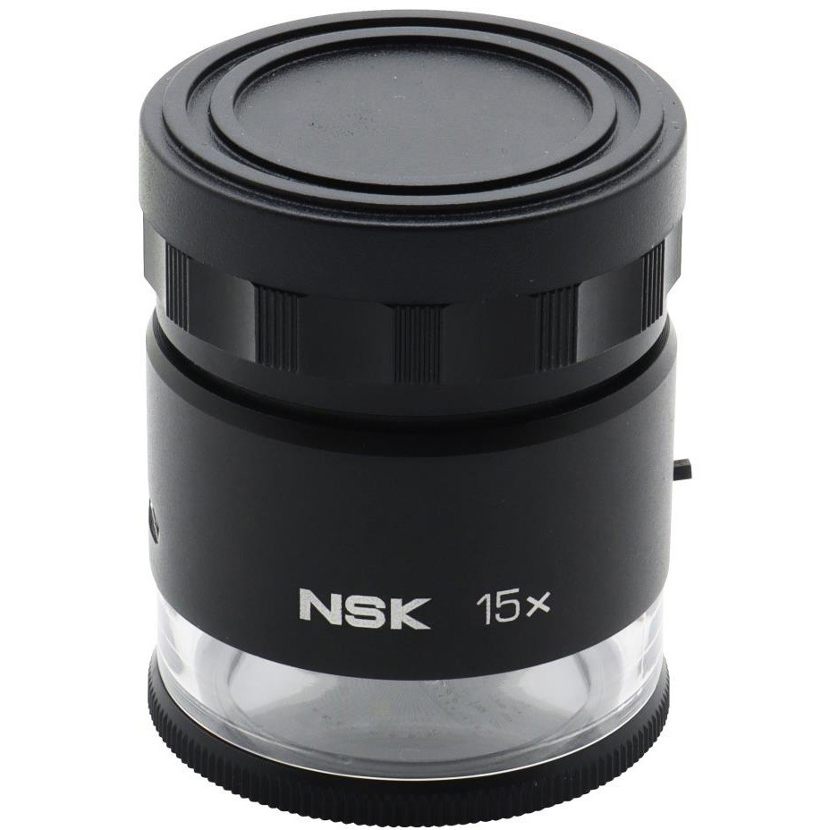 NLSL-15-1 LEDライト付スケールルーペ NSK 15倍 NLSL-15-1 【通販