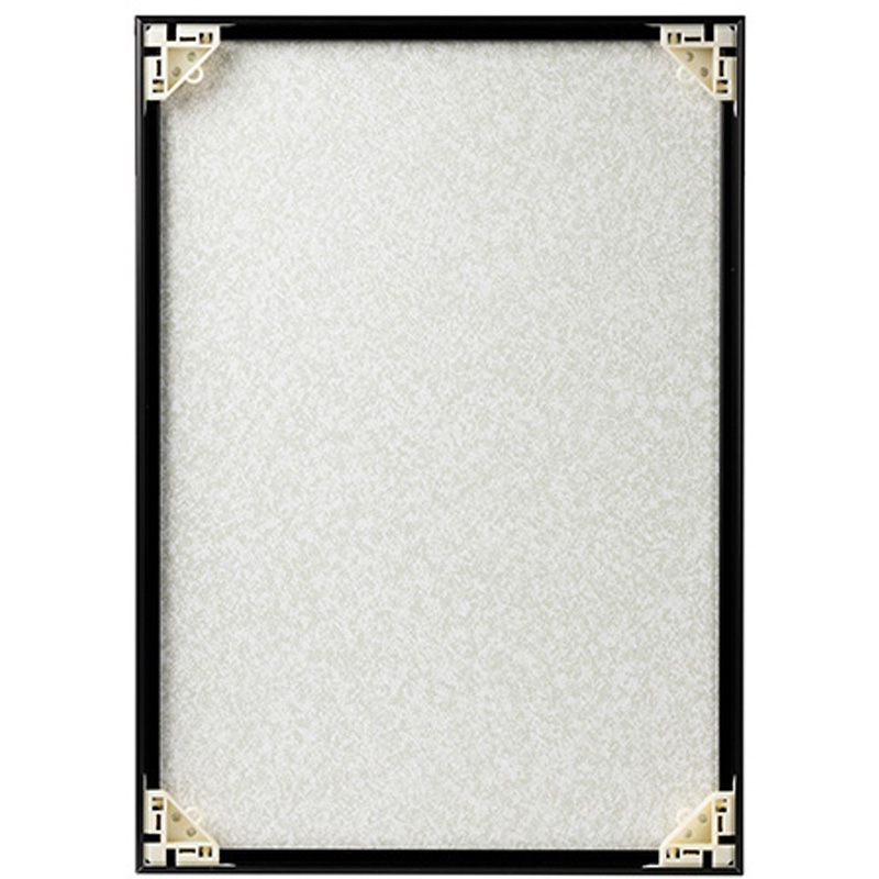 NAPT-M6-BK アルミ製フレーム NEWパチット ミニ色紙フレーム 6窓タイプ