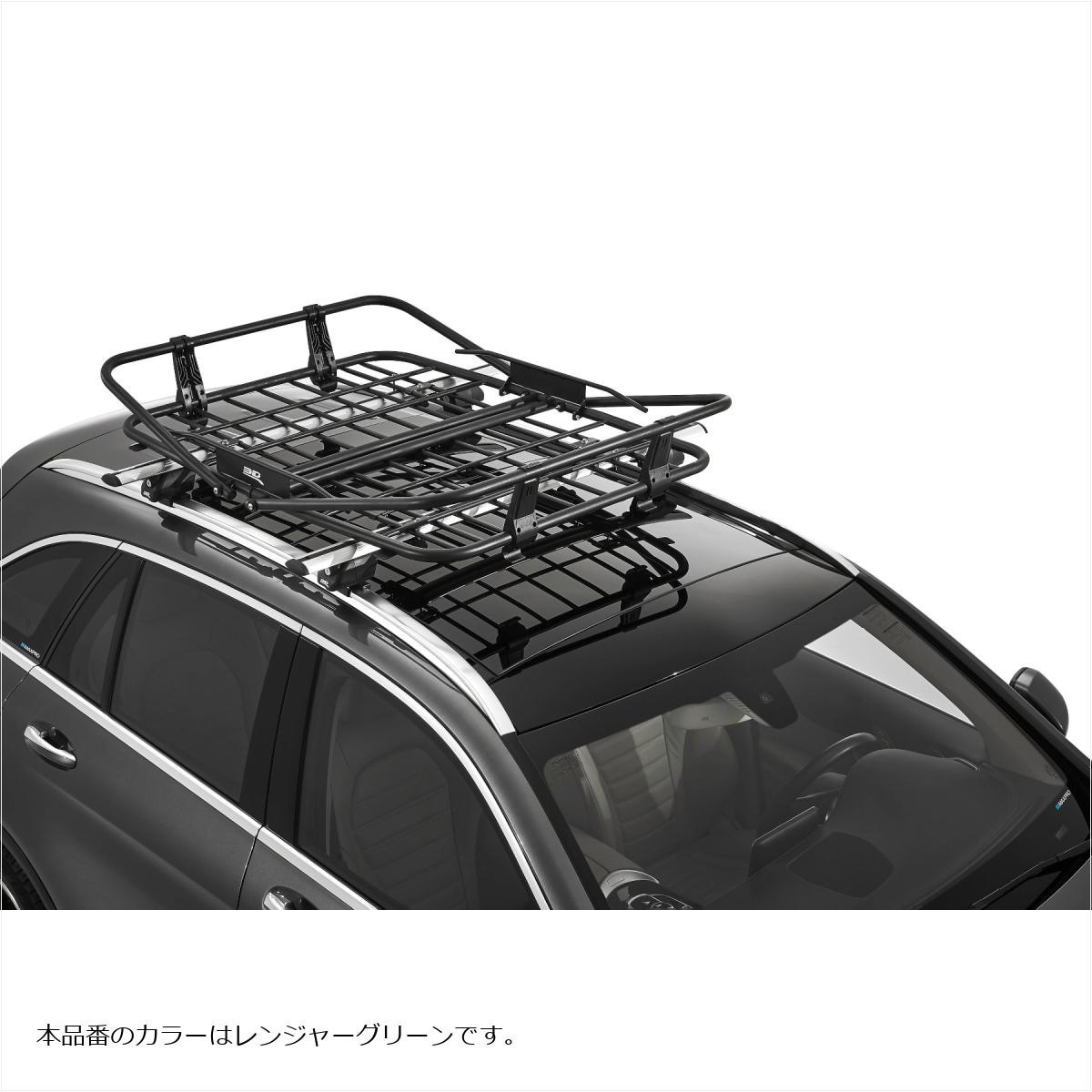 6126L-GREEN トランスフォーミング ルーフバスケット 3D U ACE(スリー