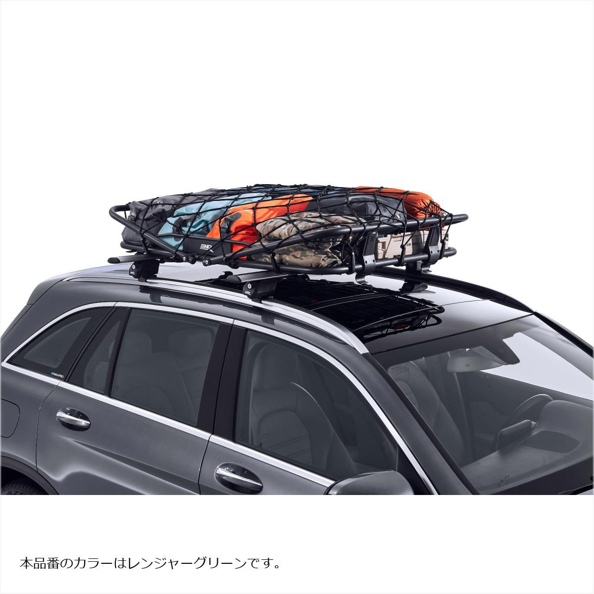 6126L-GREEN トランスフォーミング ルーフバスケット 3D U ACE(スリー