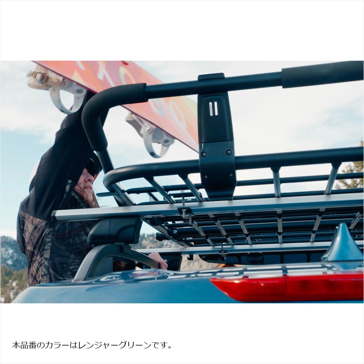 ☆BLUE☆ページ‼️UDクオン　ルーフラックmini S字グリーン ☆BLUE☆ページ‼️UDクオン ルーフラックmini S字グリーン 楽天