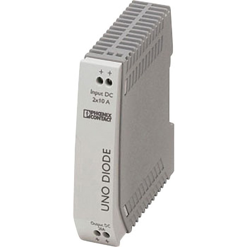 UNO-DIODE/5-24DC/2X10/1X20 スイッチング電源・ベーシックコンパクト UNO フエニックス・コンタクト DINレール直付き 20A DC4.5～30V DC5～24V