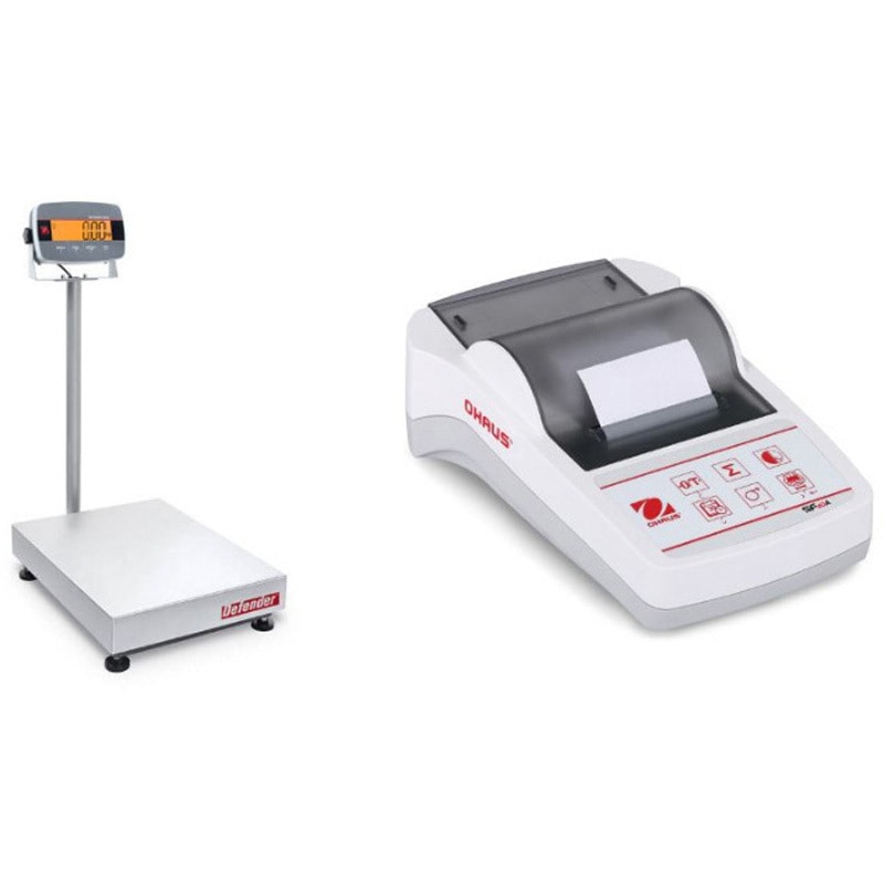I-D33P60B1L2JP+SF40A(英語版一般校正証明書付) 台はかり(ディフェンダー3000シリーズ)プリンタセット オーハウス ひょう量60kg