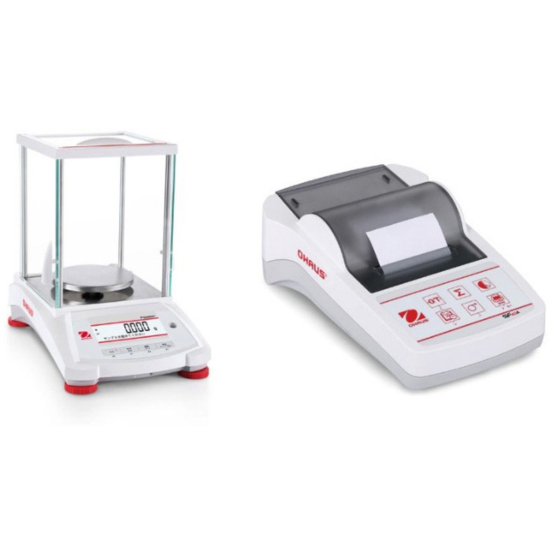 PX223JP+SF40A(英語版一般校正証明書付) 分析天びん(パイオニアPXシリーズ)プリンタセット オーハウス ひょう量220g